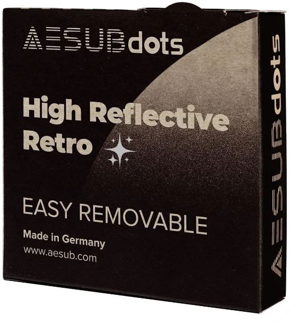 AESUBdots High Retro Reflective easy remove